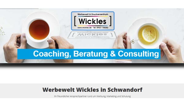 Wickles, Grafik, Gestaltung & Co.